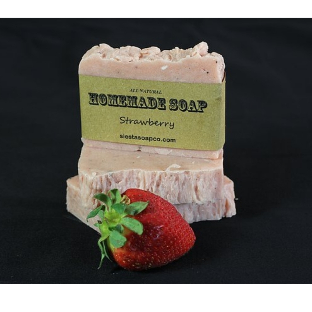 Strawberry Cleanser Bar Soap